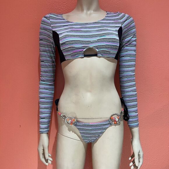 Bronze beach bunny bikini set!! - Picture 1 of 8